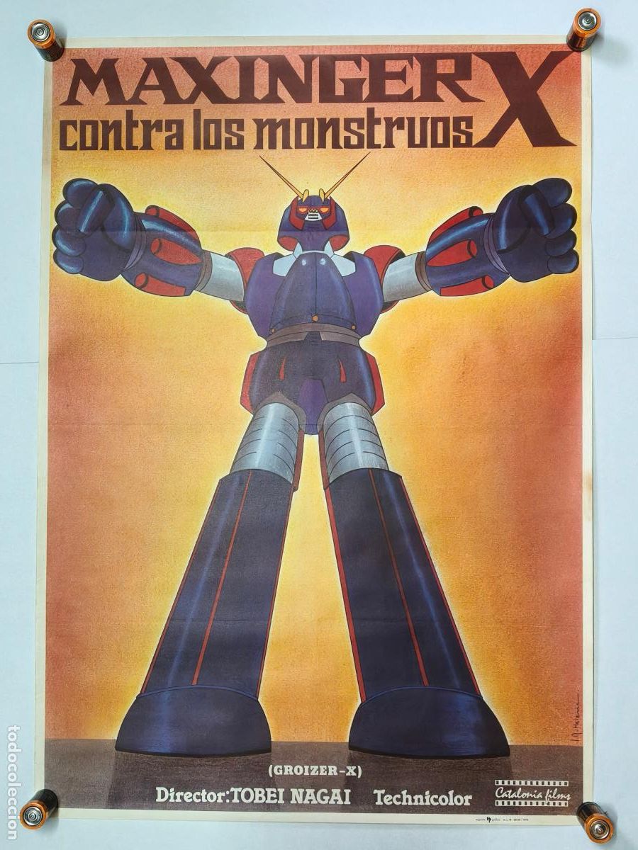 Cine: MAXINGER X CARTEL DE 1978 - Foto 1