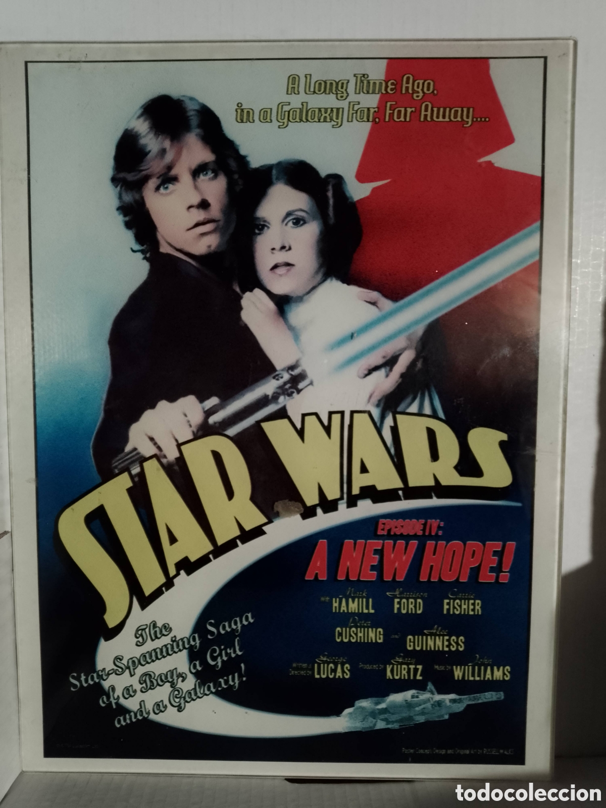 Cine: STAR WARS - POSTER CON CRISTAL - Foto 2