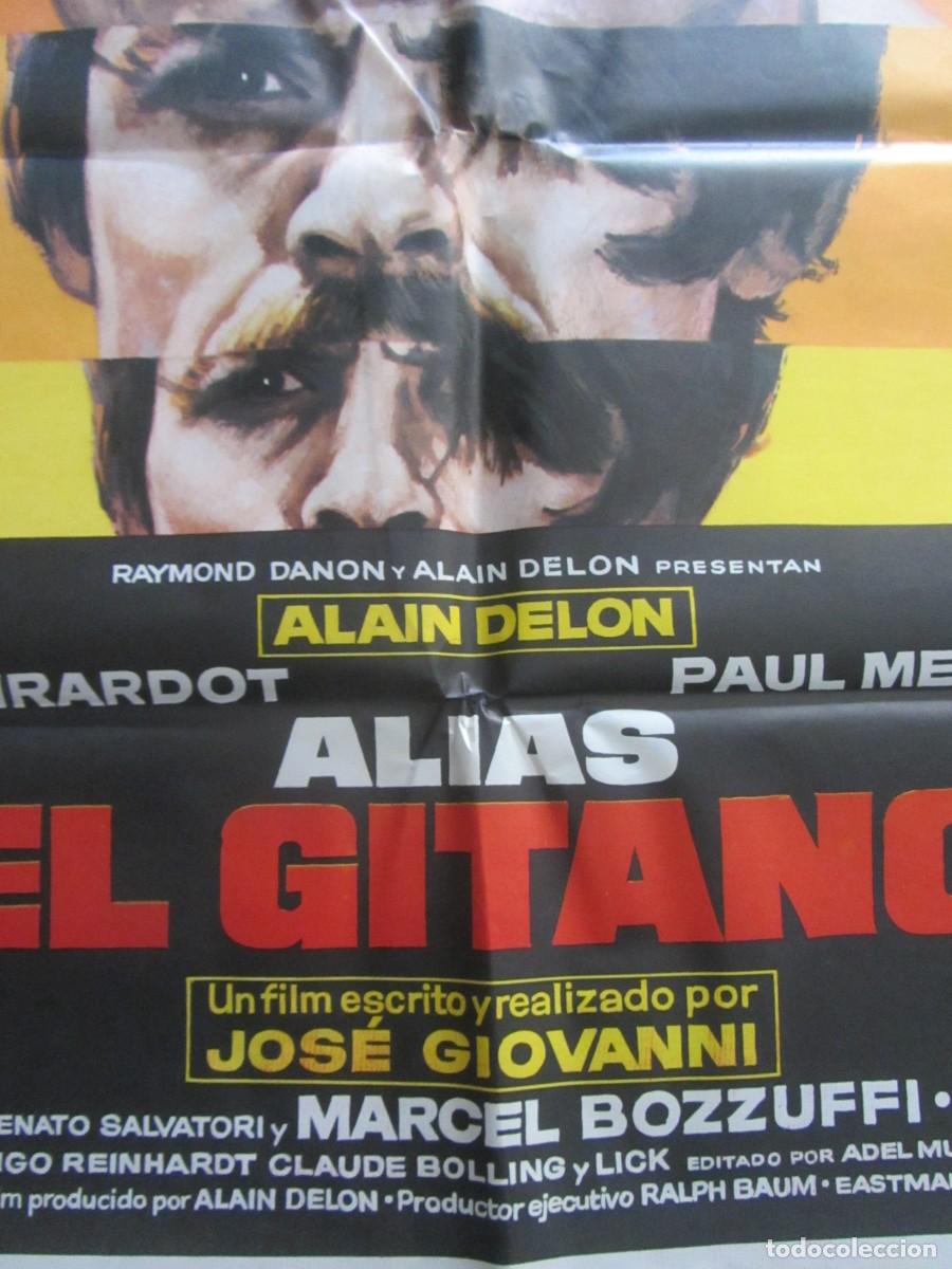 Cine: CARTEL. ALIAS EL GITANO. 1976 - Foto 3