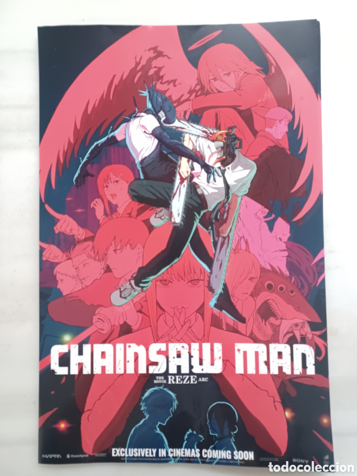 Cine: Poster anime chainsaw Man - Foto 1