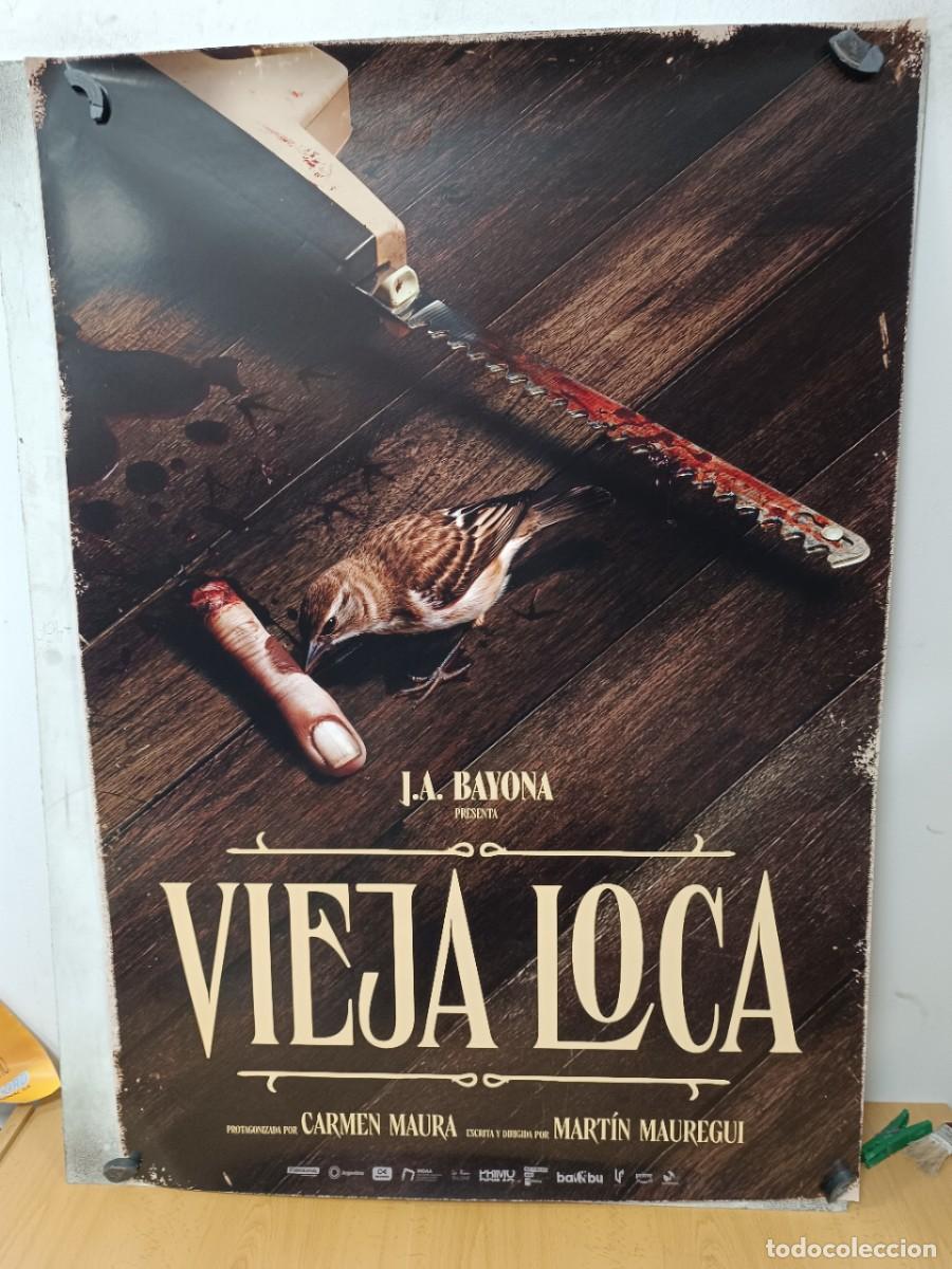 Cine: VIEJA LOCA POSTER ORIGINAL - Foto 1