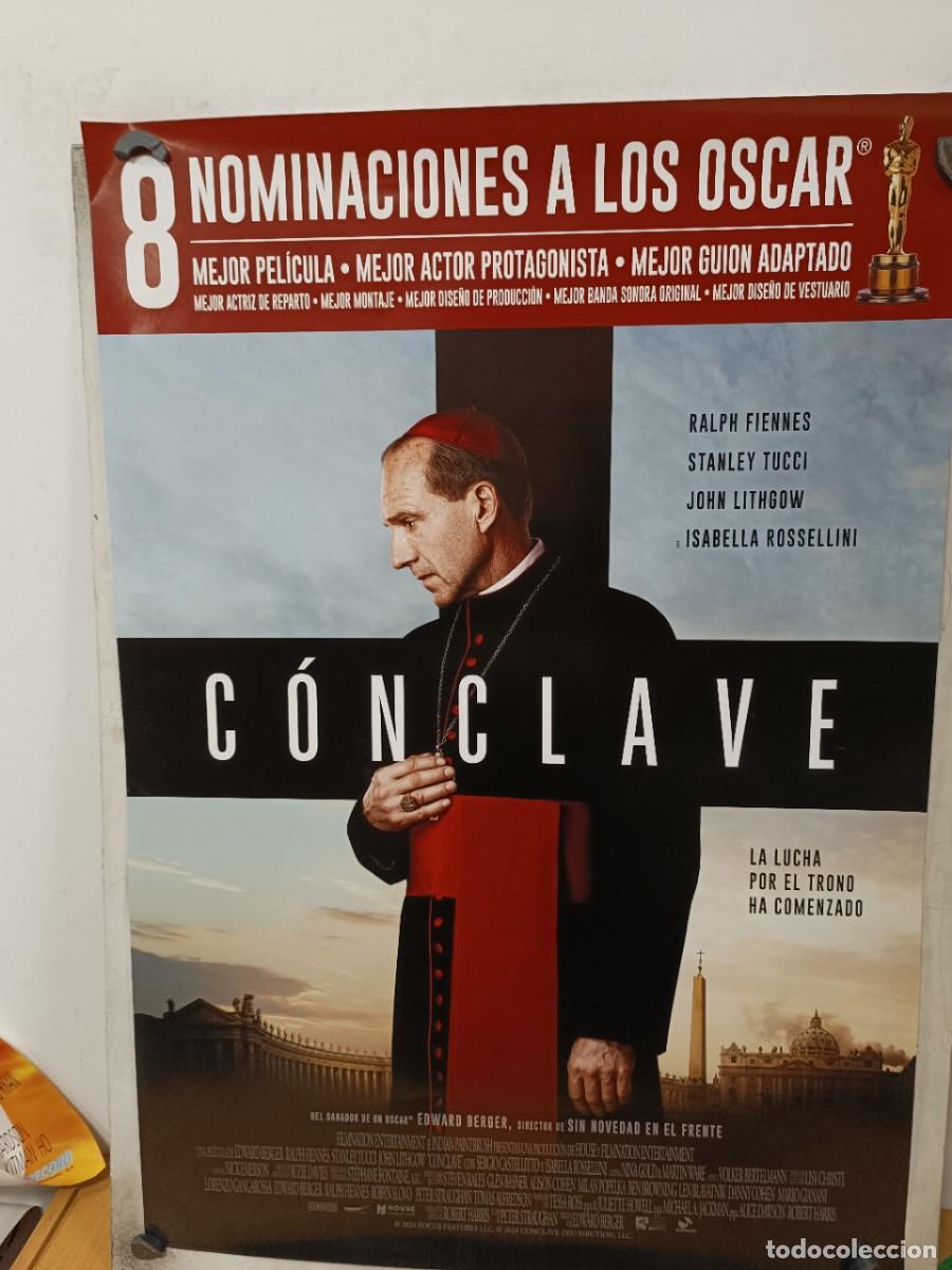 Cine: CONCLAVE POSTER ORIGINAL - Foto 1