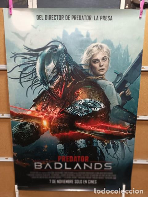 Cine: PREDATOR BADLANDS POSTER ORIGINAL - Foto 1