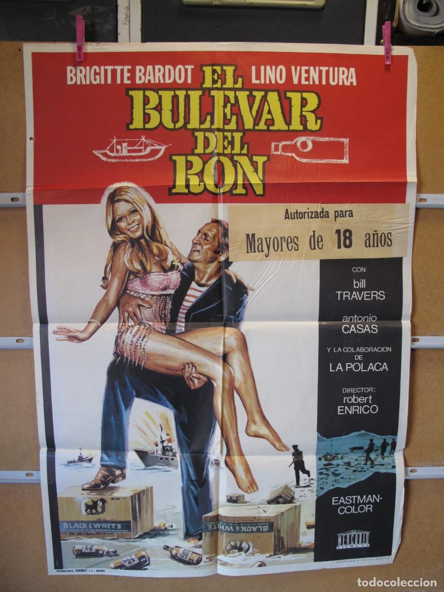 Cine: SU367 EL BULEBAR DEL RON POSTER ORIGINAL - Foto 1
