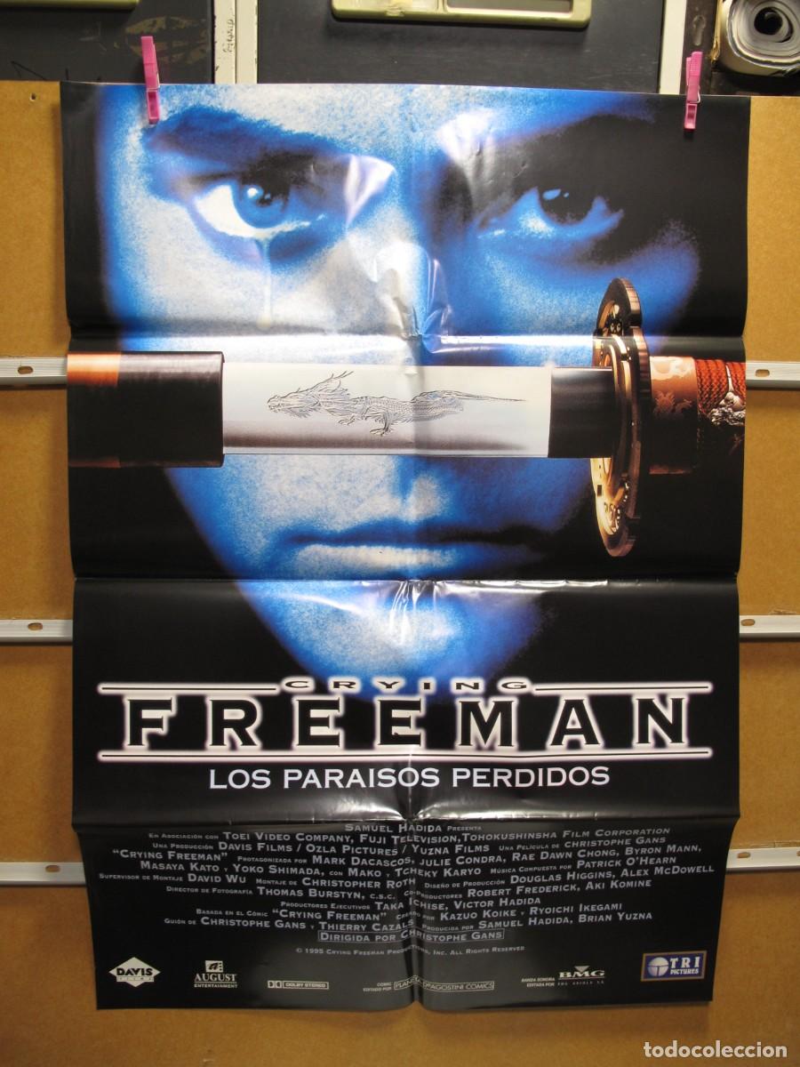 Cine: SU422 CRYING FREEMAN POSTER ORIGINAL - Foto 1