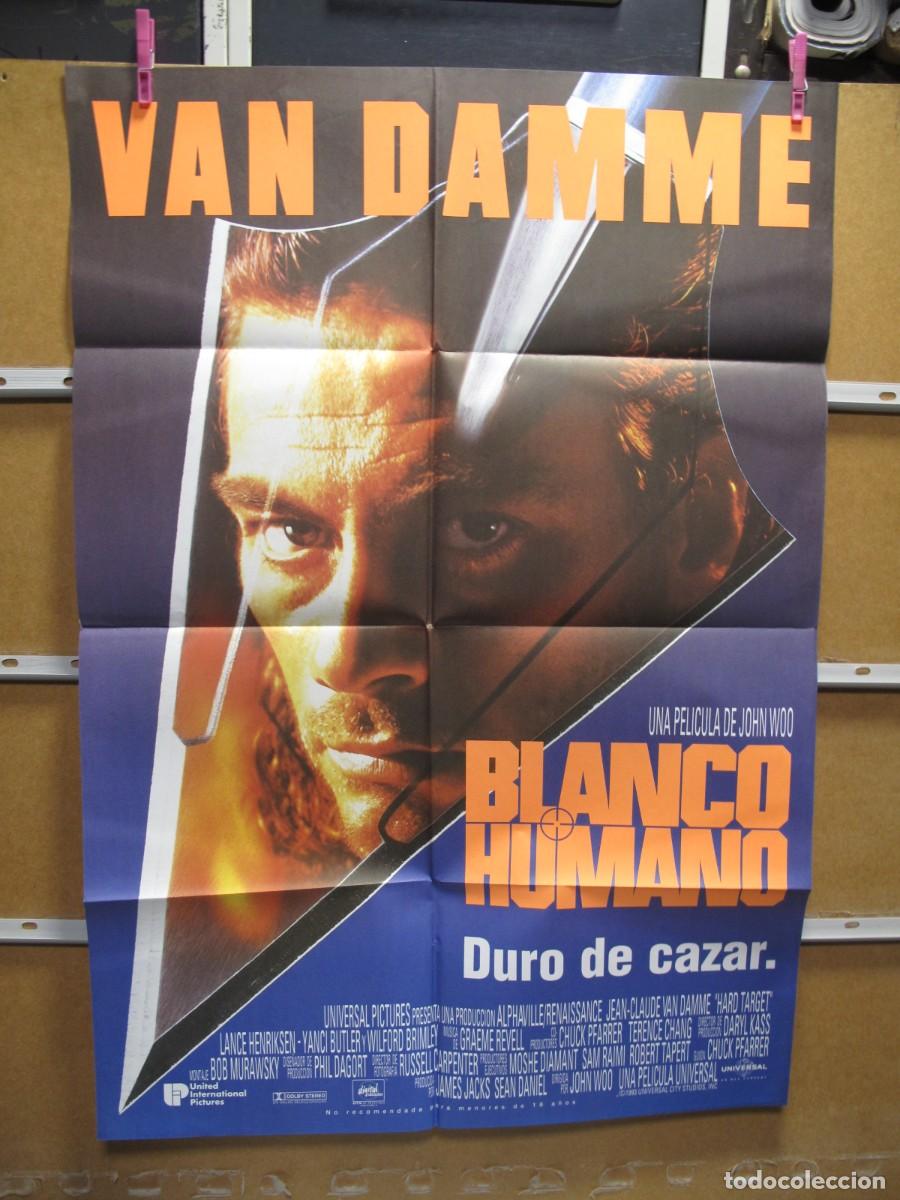 Cine: SU446 BLANCO HUMANO POSTER ORIGINAL - Foto 1