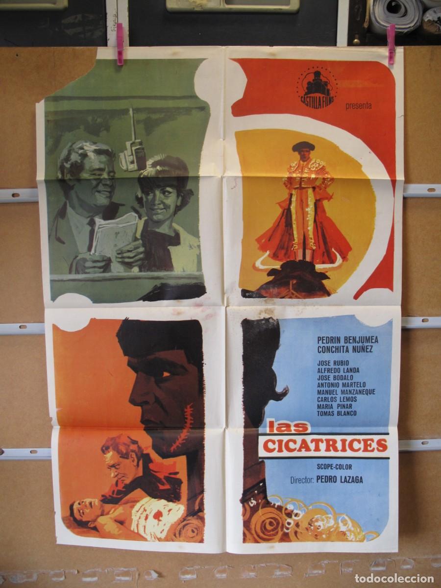Cine: SU474 LAS CICATRICES POSTER ORIGINAL - Foto 1