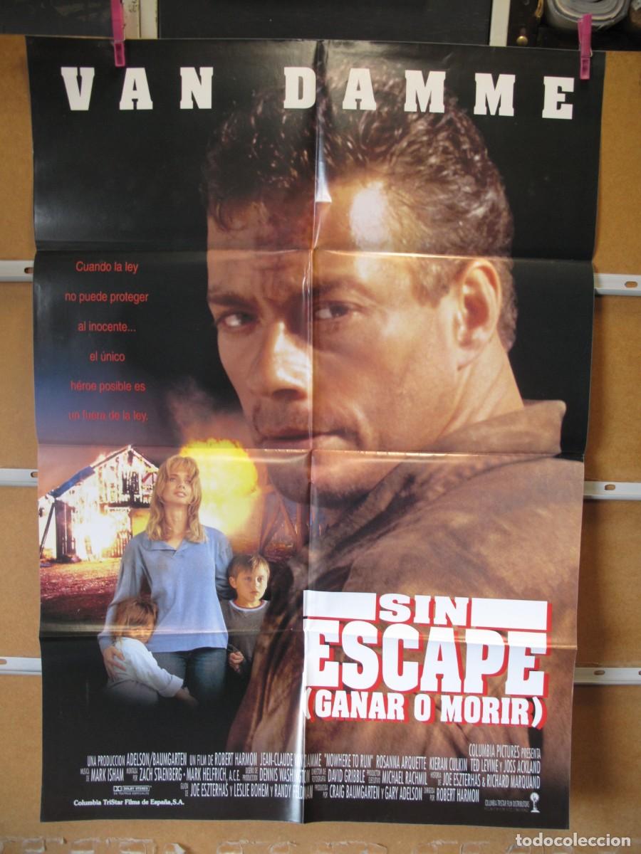 Cine: SU480 SIN ESCAPE POSTER ORIGINAL - Foto 1