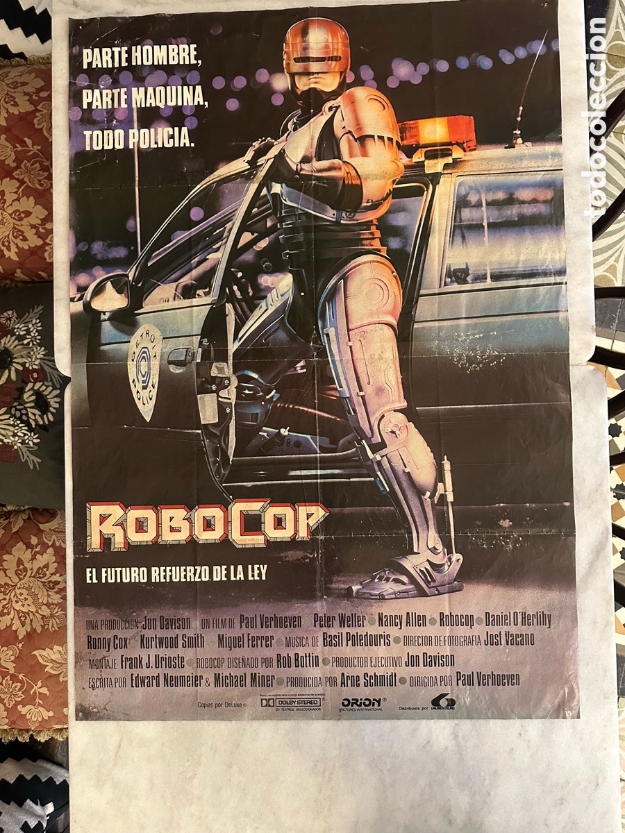 Cine: P&oacute;ster de cine Robocop pel&iacute;cula - Foto 1