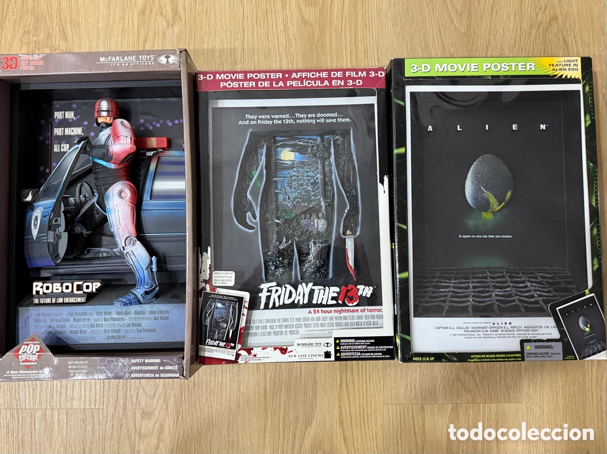 Cine: Posteres 3D Pop Culture Mcfarlane - Foto 1