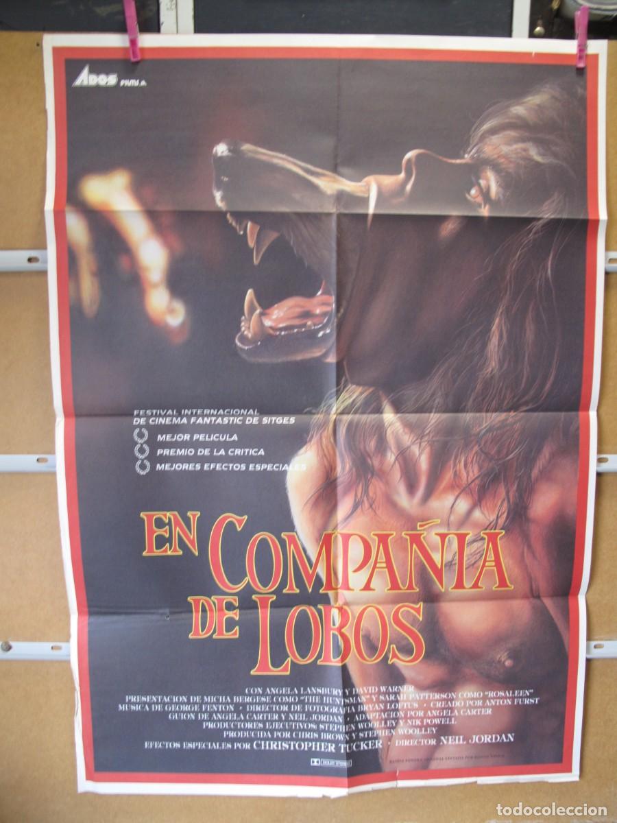 Cine: ID209 EN COMPA&Ntilde;IA DE LOBOS POSTER ORIGINAL - Foto 1