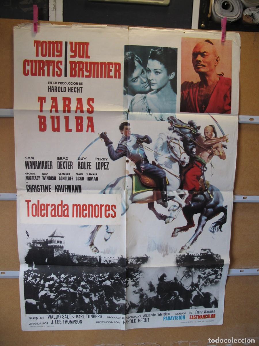 Cine: SU812 TARAS BULBA POSTER ORIGINAL - Foto 1