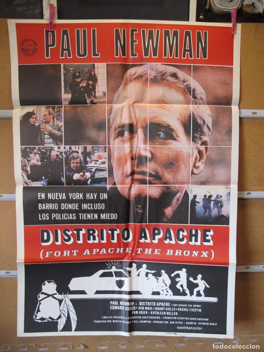 Cine: SU837 DISTRITO APACHE POSTER ORIGINAL - Foto 1