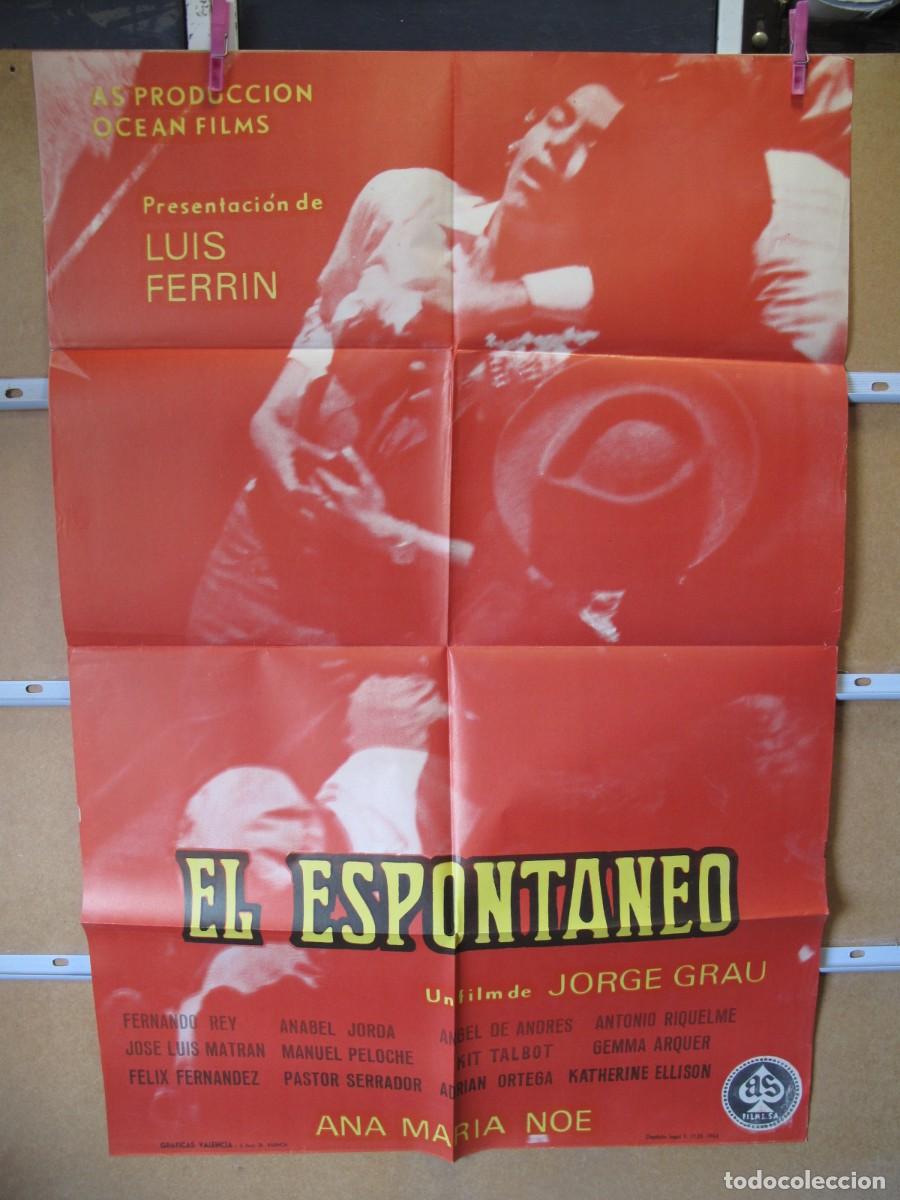 Cine: SU844 EL ESPONTANEO POSTER ORIGINAL - Foto 1