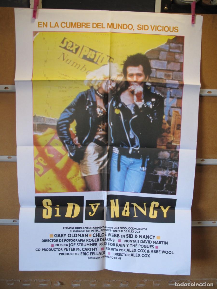 Cine: SU860 SID Y NANCY POSTER ORIGINAL - Foto 1