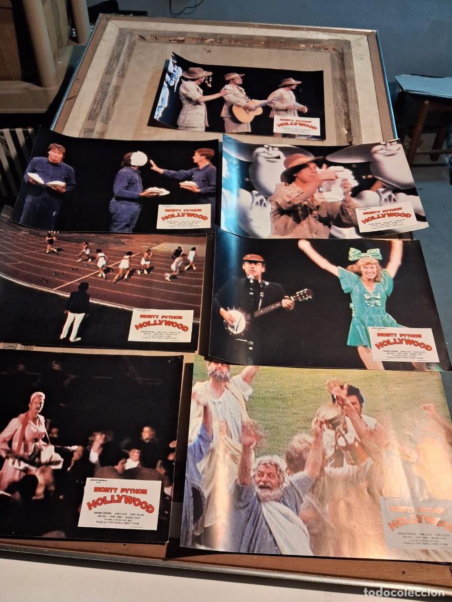 Cine: LOTE DE 7 CARTELES DE CINE : MONTY PYTHON EN HOLLYWOOD - Foto 2