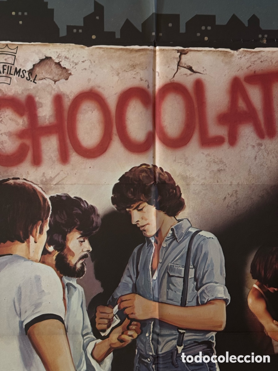 Cine: CHOCOLATE POSTER ORIGINAL CINE - Foto 2
