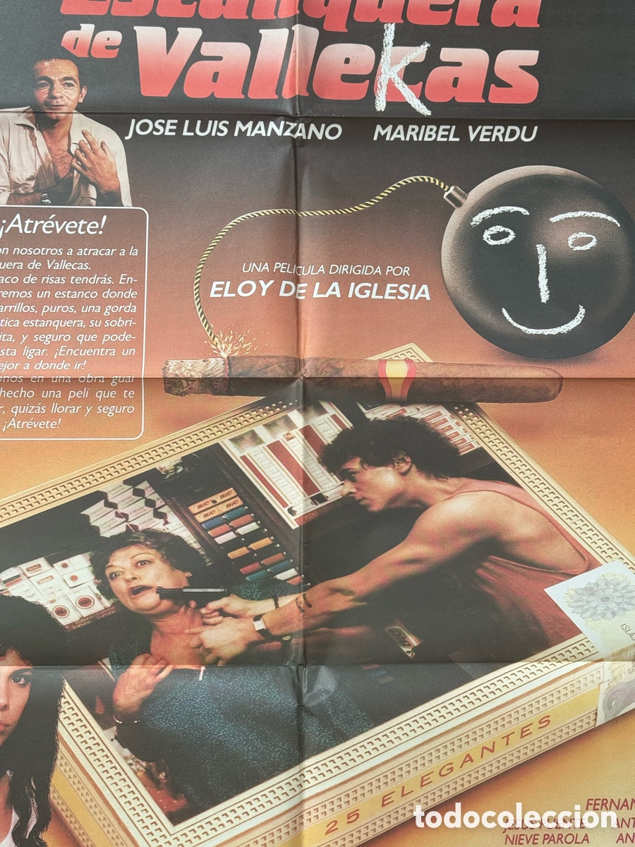 Cine: LA ESTANQUERA DE VALLEKAS POSTER ORIGINAL - Foto 2