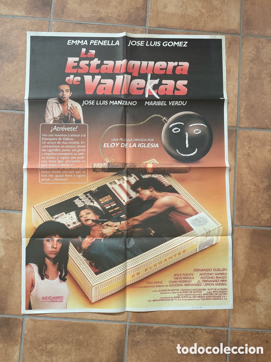 Cine: LA ESTANQUERA DE VALLEKAS POSTER ORIGINAL - Foto 1