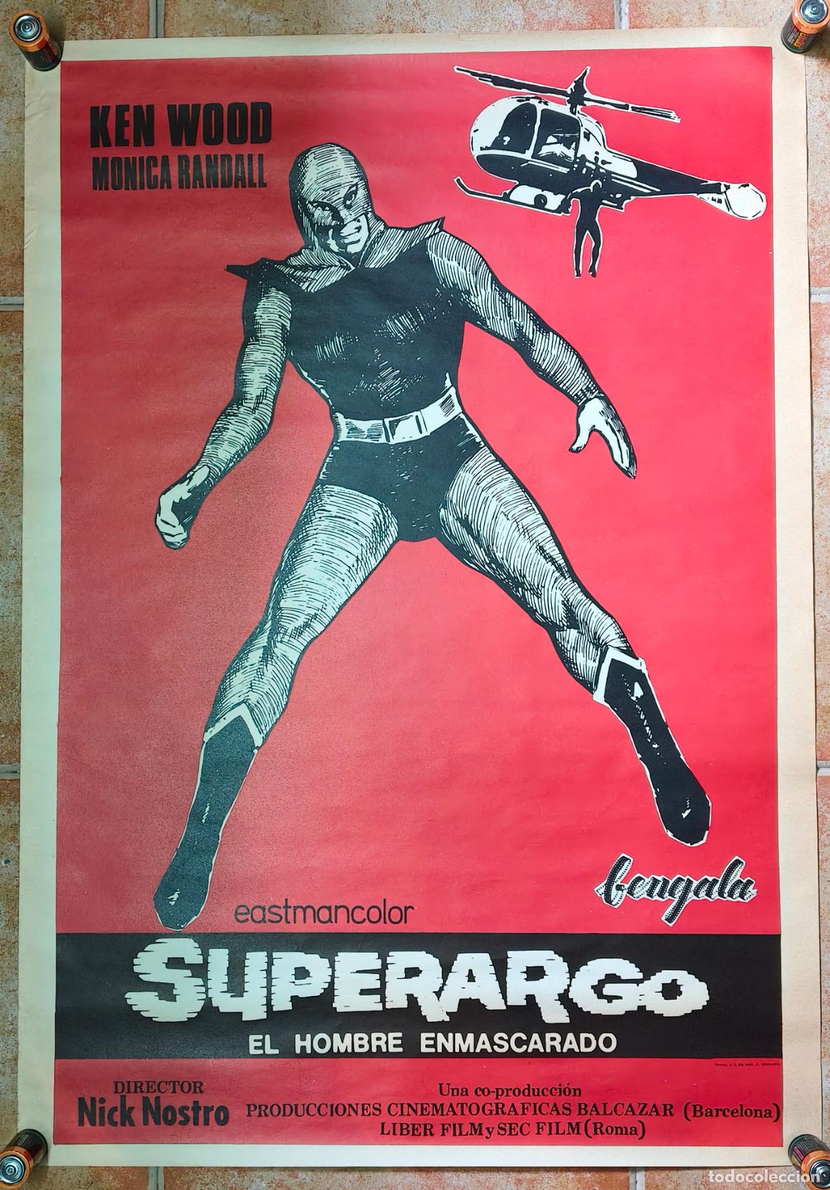 Cine: SUPERARGO CARTEL DE CINE 1978 - Foto 1