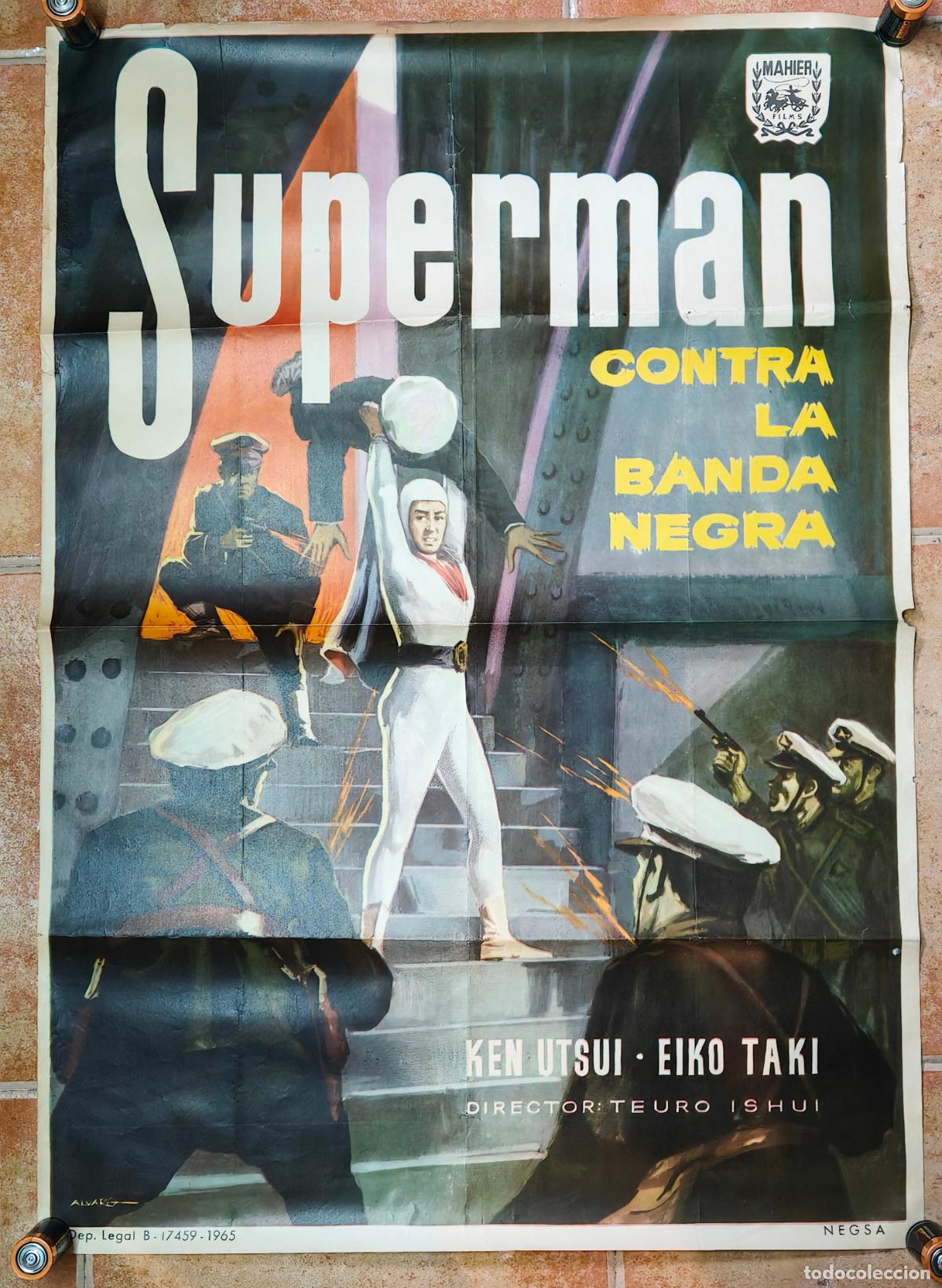 Cinema: SUPERMAN CONTRA LA BANDA NEGRA CARTEL DE CINE 1965