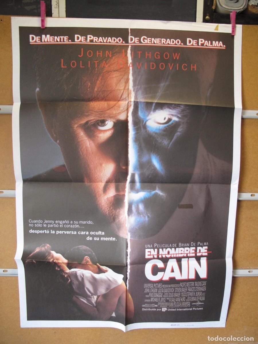 Cinema: SU996 EN NOMBRE DE CAIN POSTER ORIGINAL