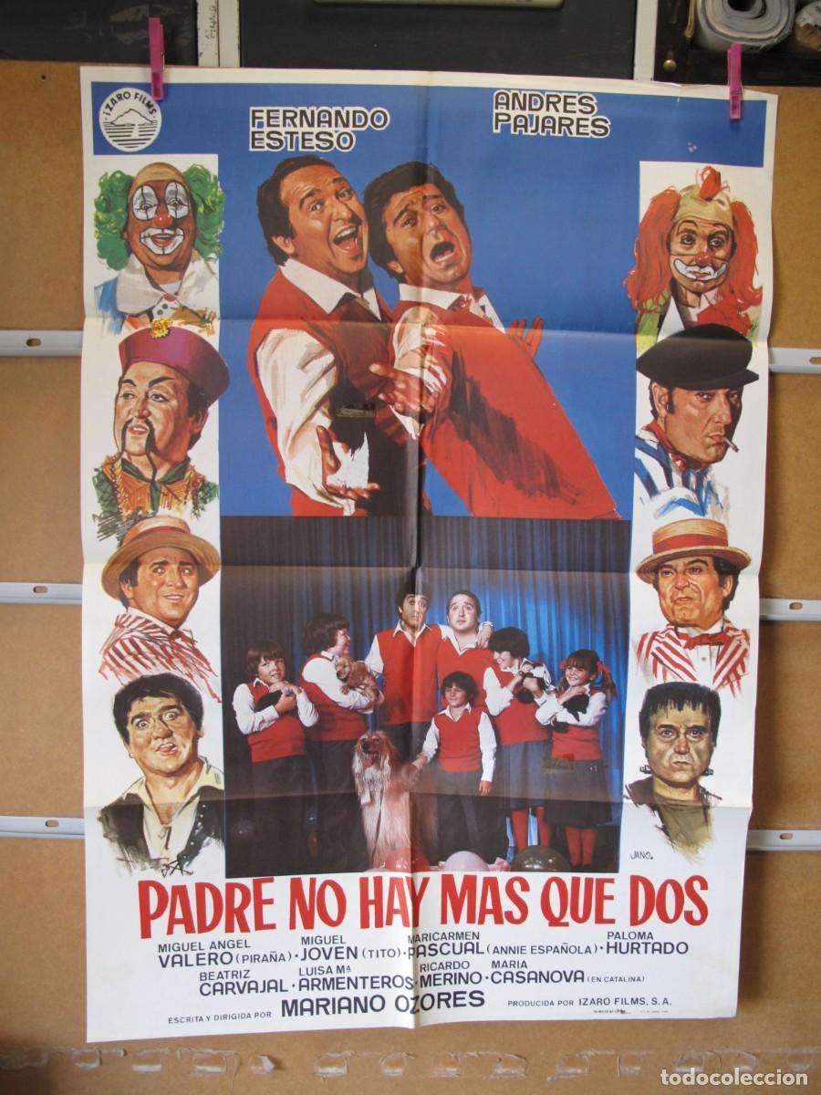 Cinema: SU1012 PADRE NO HAY MAS QUE DOS POSTER ORIGINAL