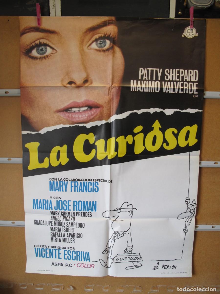 Cinema: SU1013 LA CURIOSA POSTER ORIGINAL