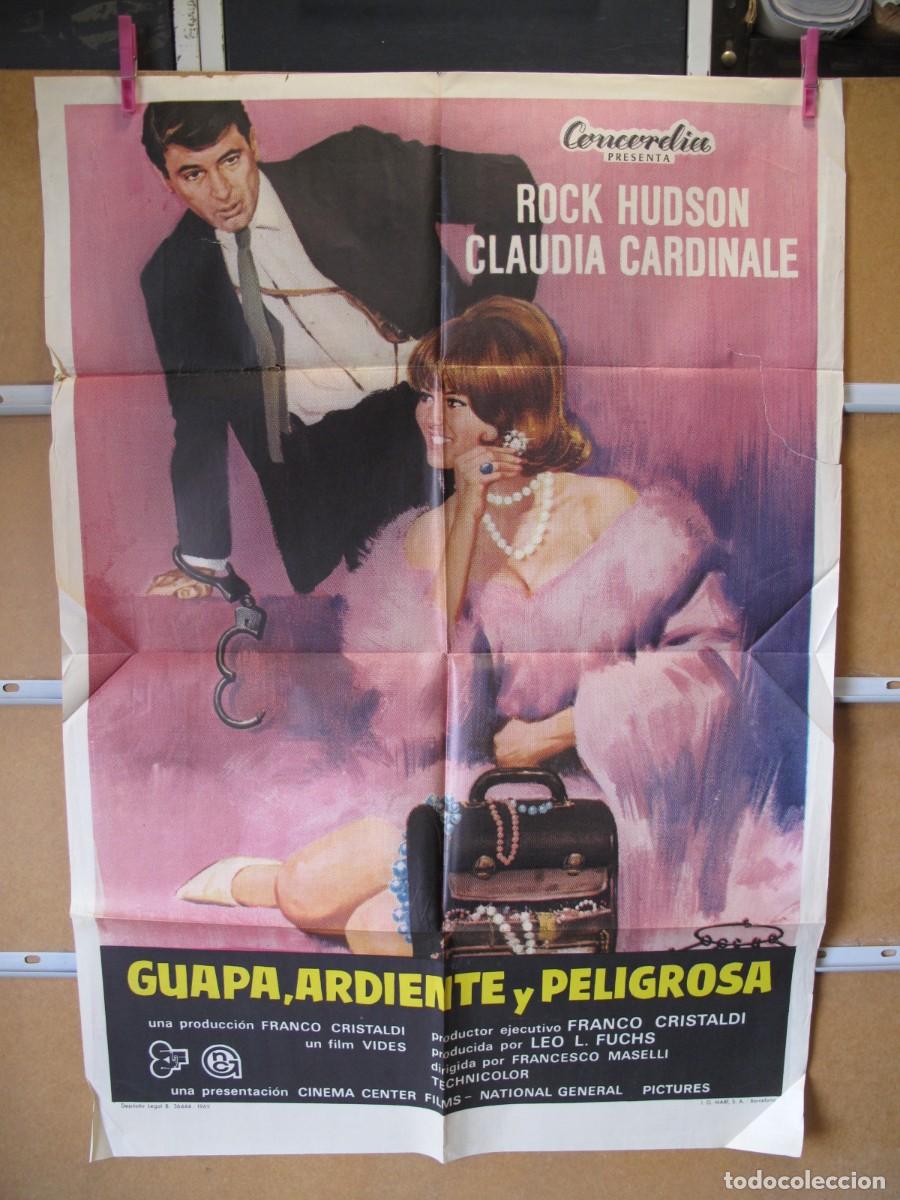 Cinema: SU1016 GUAPA ARDIENTE Y PELIGROSA POSTER ORIGINAL
