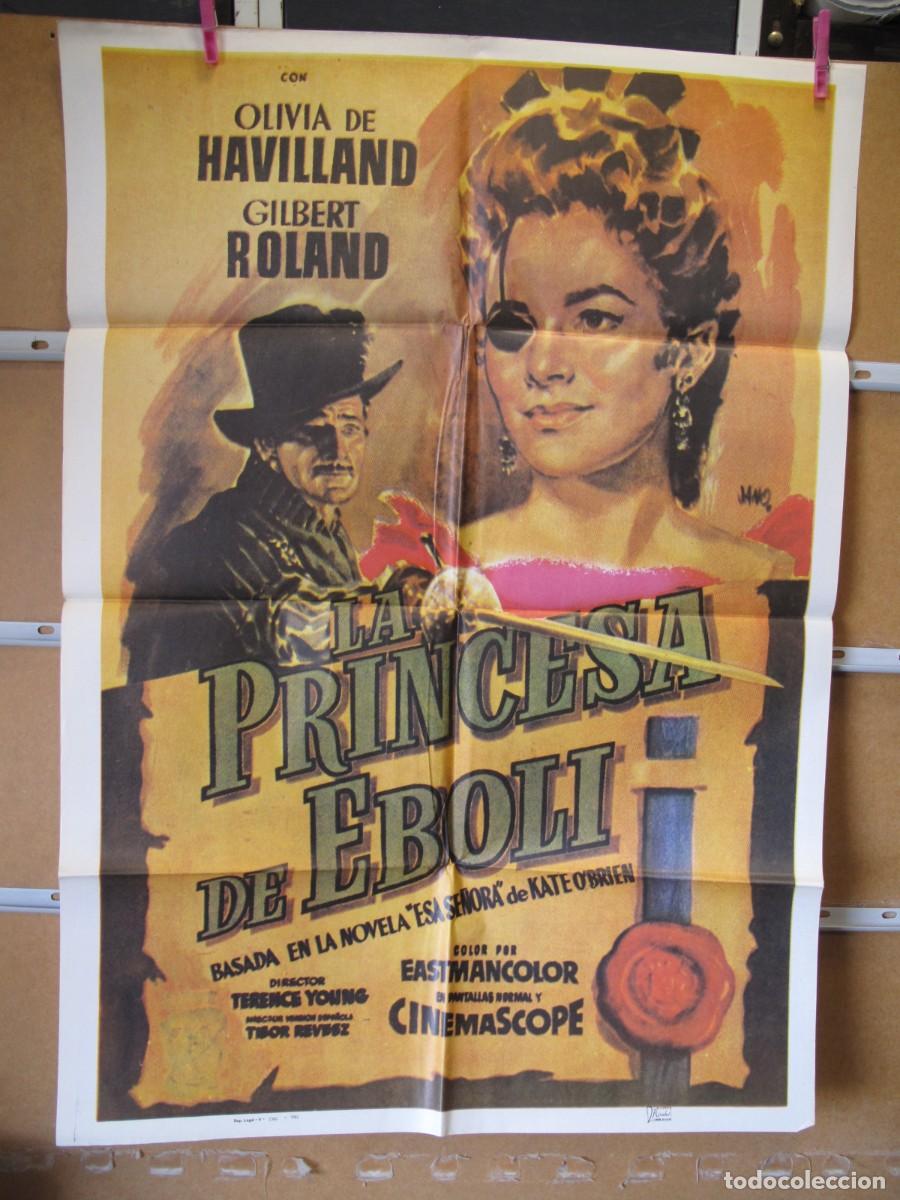 Cine: SU1026 LA PRINCESA DE EBOLI POSTER ORIGINAL - Foto 1
