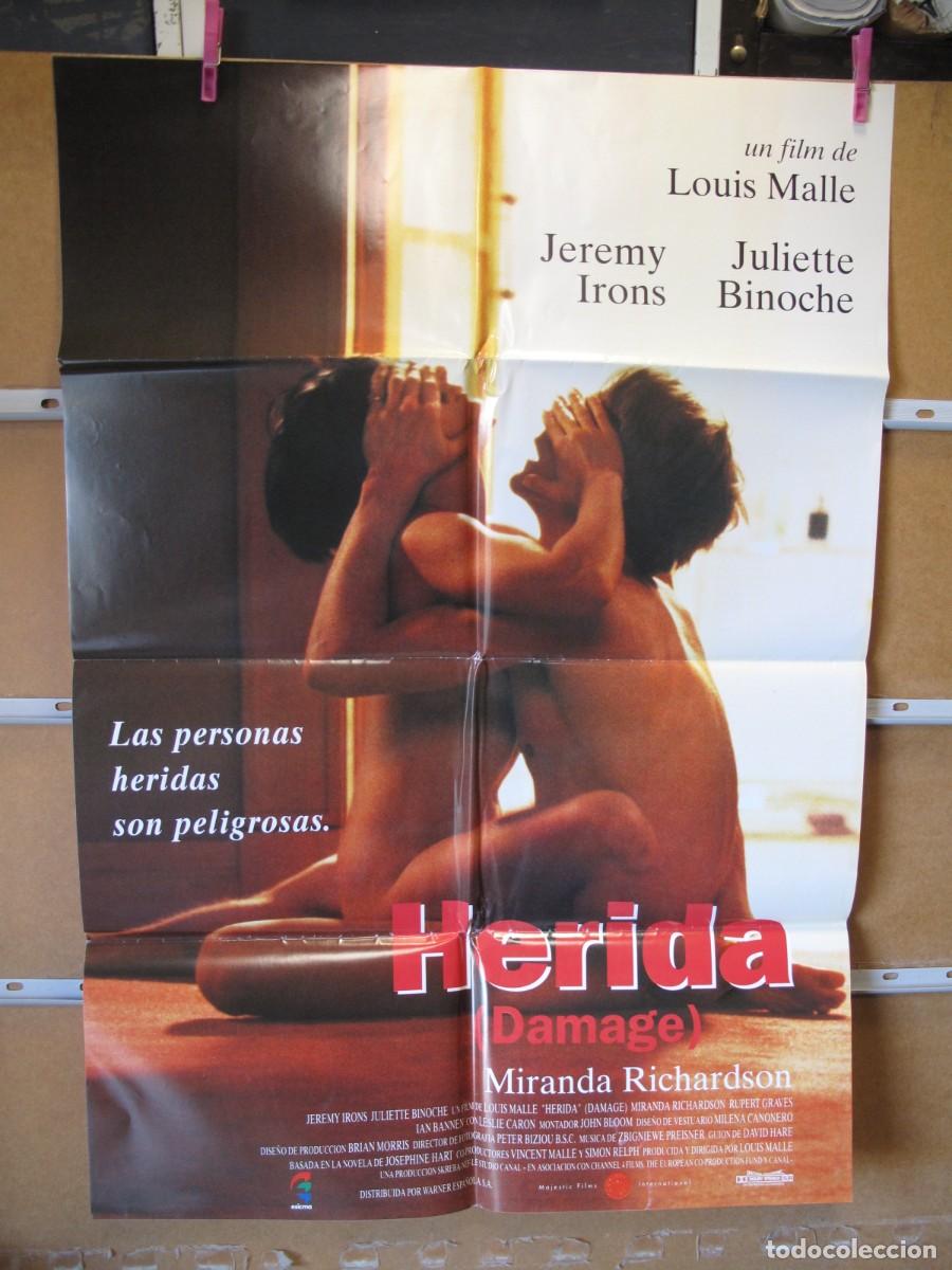 Cine: SU1083 HERIDA POSTER ORIGINAL - Foto 1