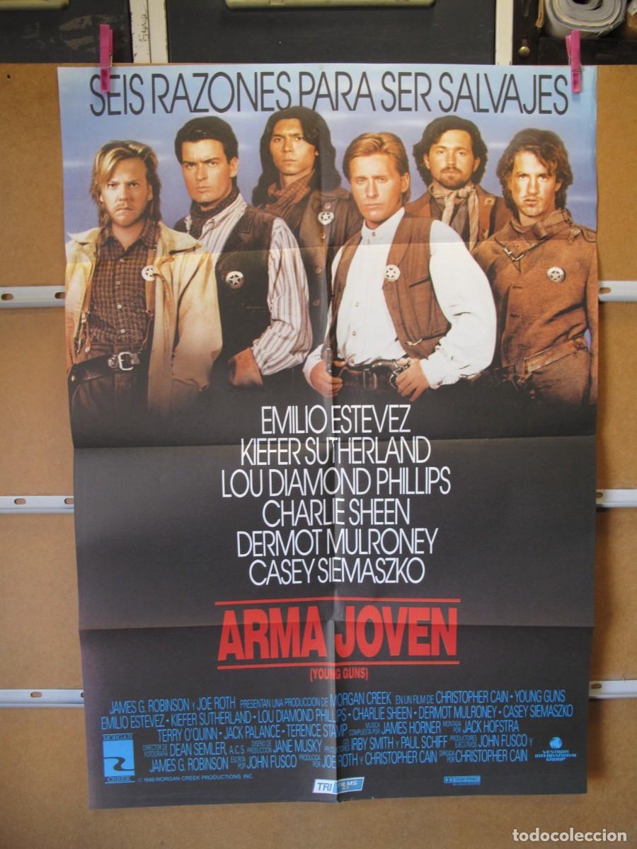 Cinema: SU1086 ARMA JOVEN POSTER ORIGINAL