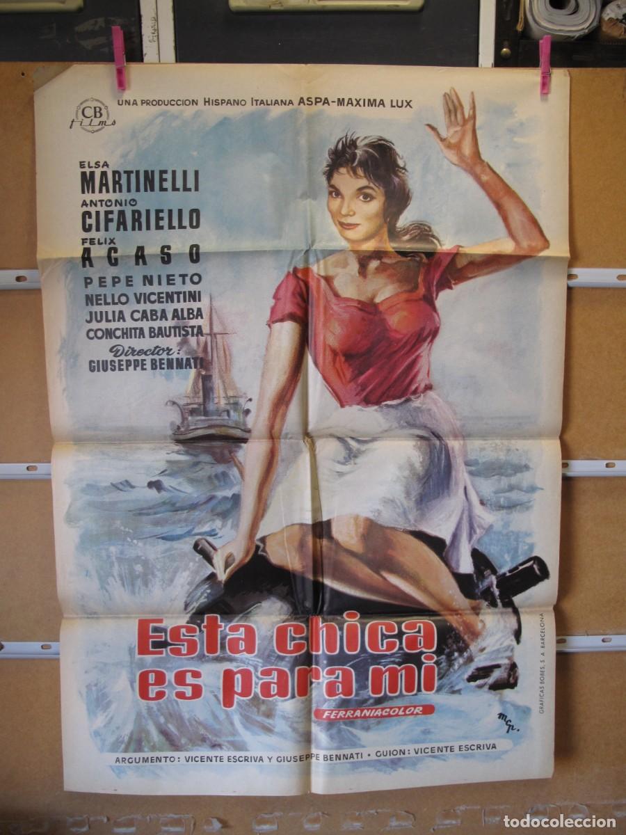 Cinema: SU1117 ESTA CHICA ES PARA MI POSTER ORIGINAL