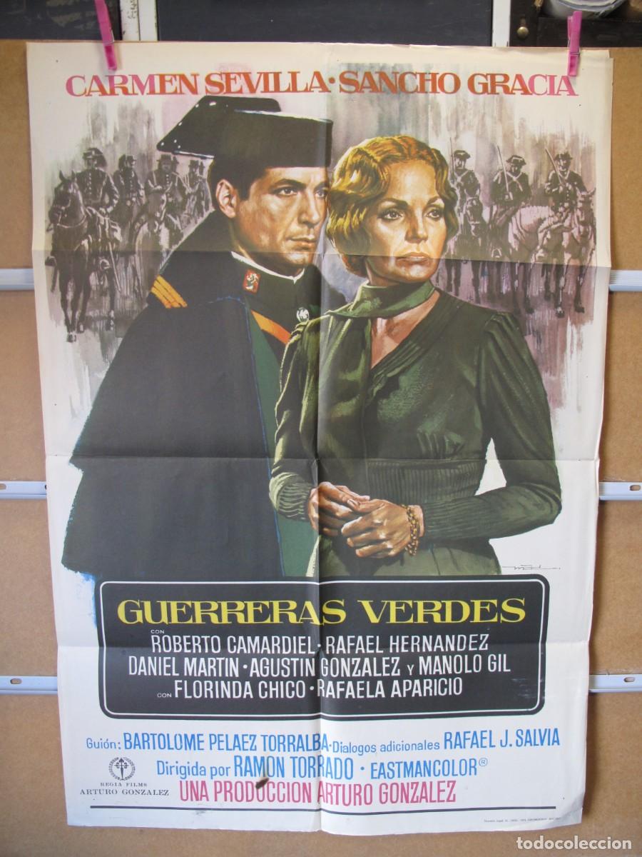 Cinema: SU1162 GUERRERAS VERDES POSTER ORIGINAL