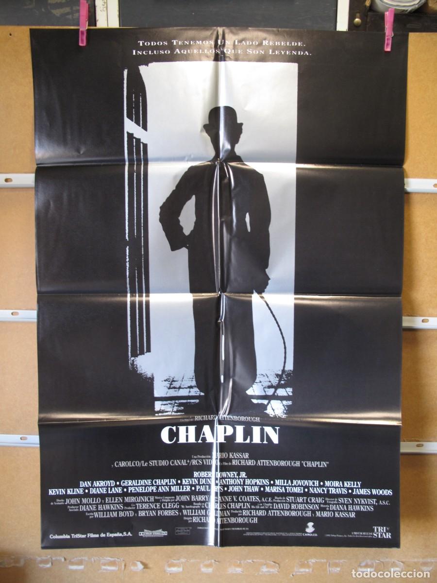 Cine: SU1246 CHAPLIN POSTER ORIGINAL - Foto 1