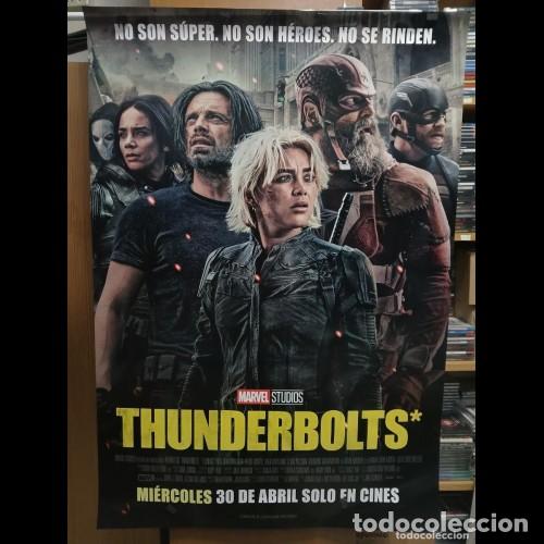 Cine: Thunderbolts. P&oacute;ster original (70x100 ) Jake Schreier, Florence Pugh, David Harbour