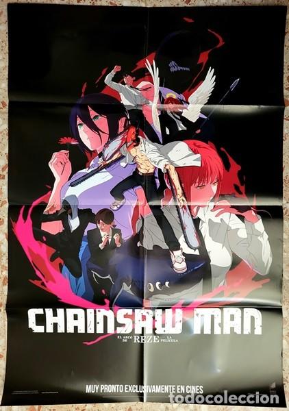 Cine: Chainsaw Man Poster original - Foto 1