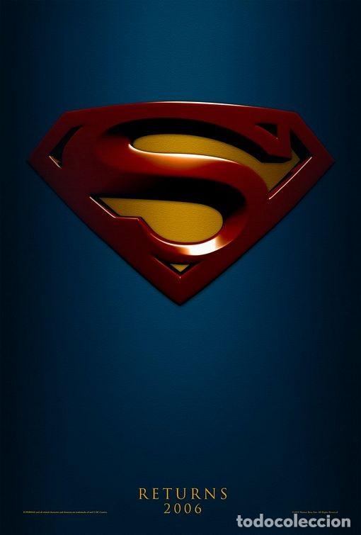 Cine: Superman Returns P&oacute;ster 70x100 cm aprox. - Foto 1