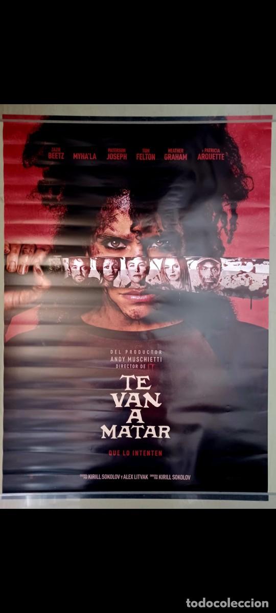 Cine: P&oacute;ster Te van a matar - Foto 1