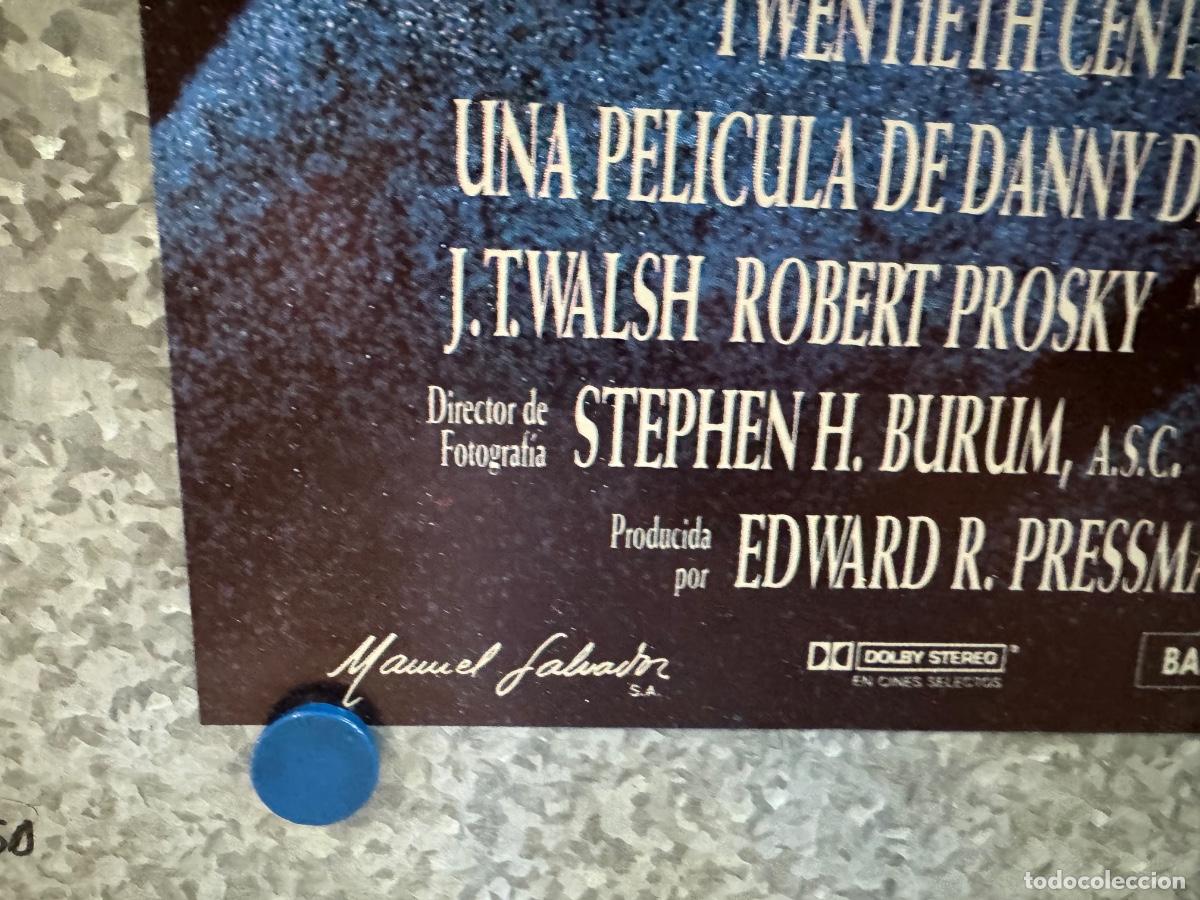 Cine: Hoffa, Nicholson, DeVito, A&ntilde;o 1992, Poster Original - Foto 5