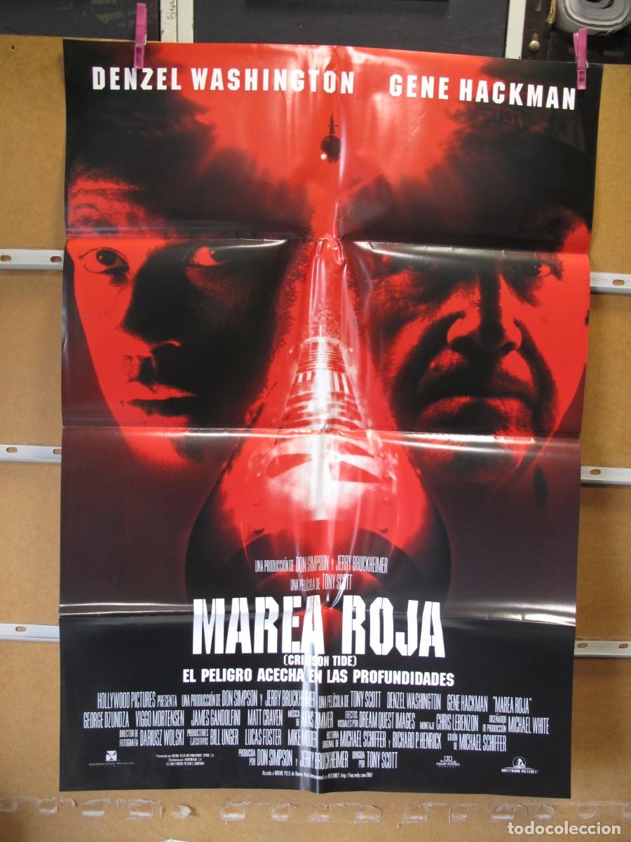 Cine: SU1270 MAREA ROJA POSTER ORIGINAL - Foto 1