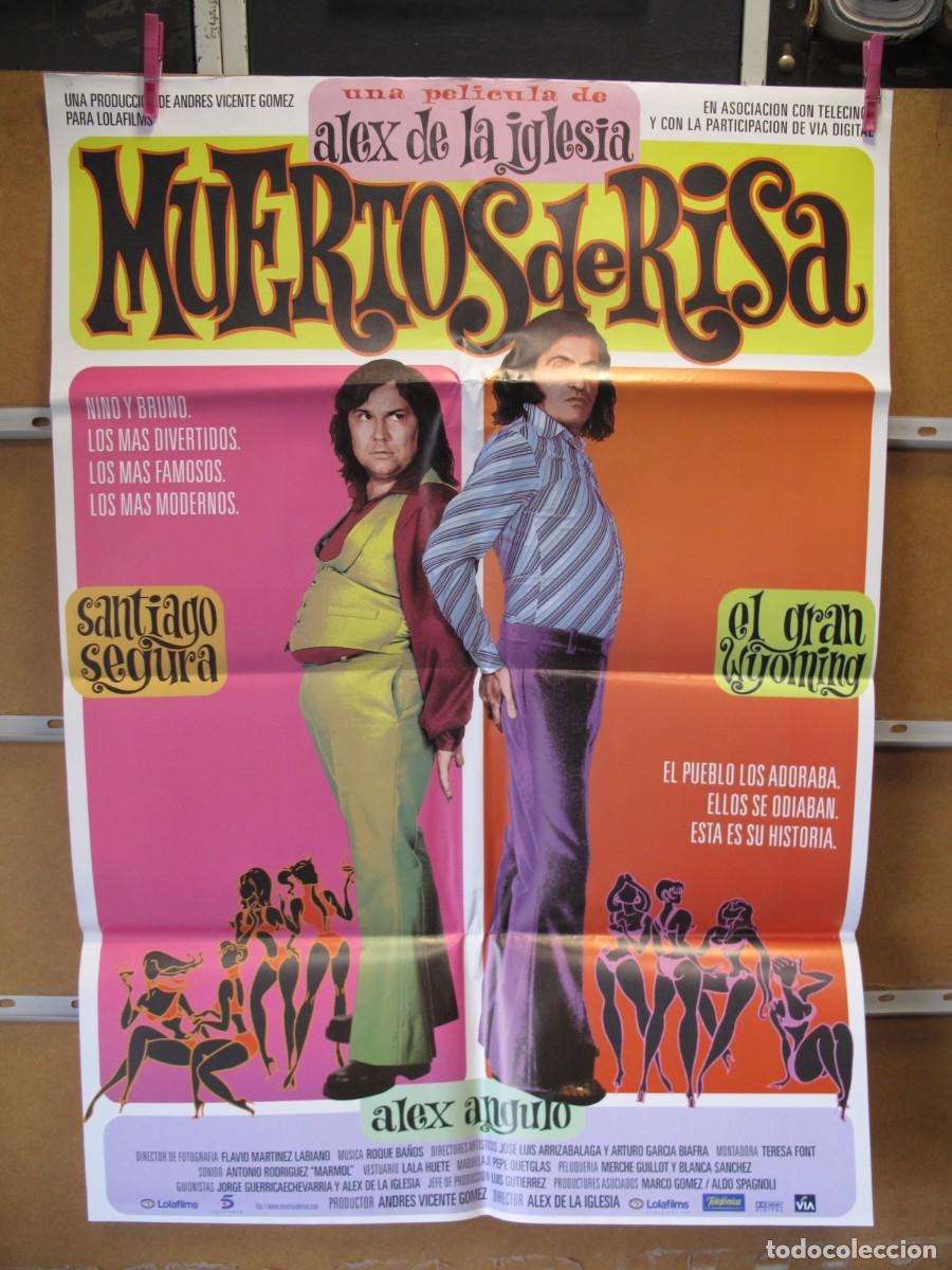 Cine: SU1323 MUERTOS DE RISA POSTER ORIGINAL - Foto 1