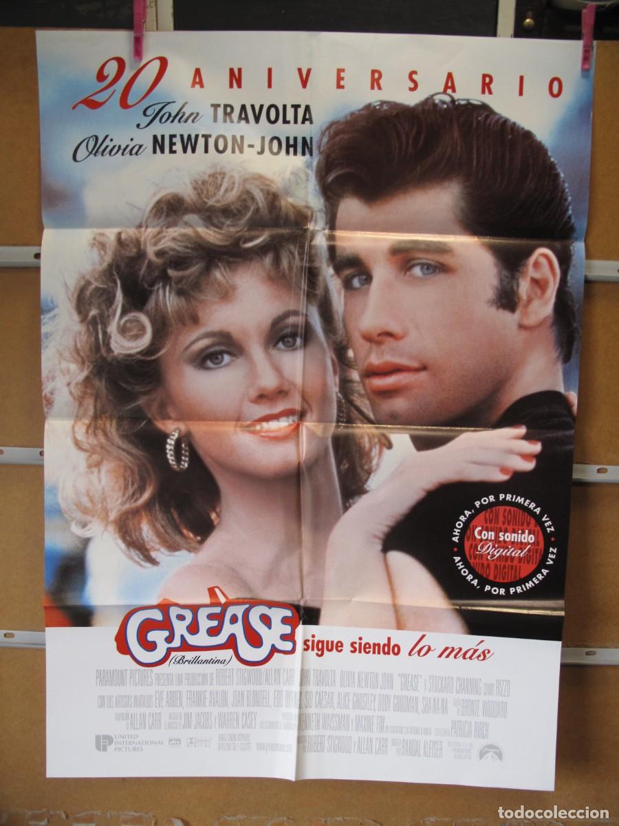 Cine: SU1344 GREASE POSTER ORIGINAL - Foto 1