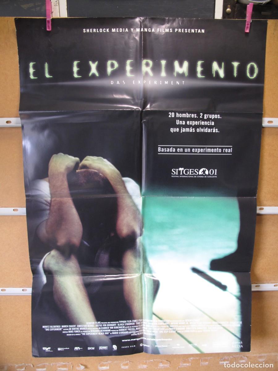 Cine: SU1357 EL EXPERIMENTO POSTER ORIGINAL - Foto 1