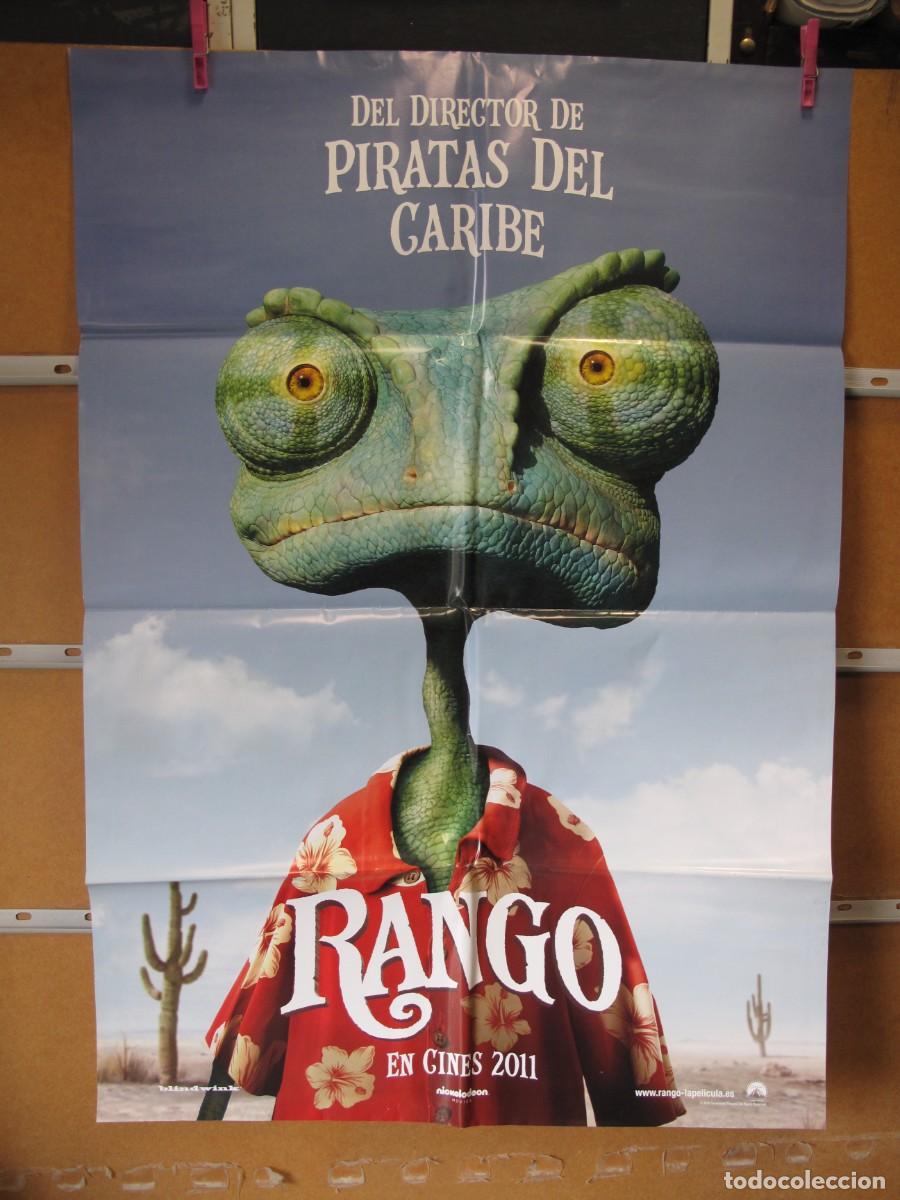 Cine: SU1361 RANGO POSTER ORIGINAL - Foto 1