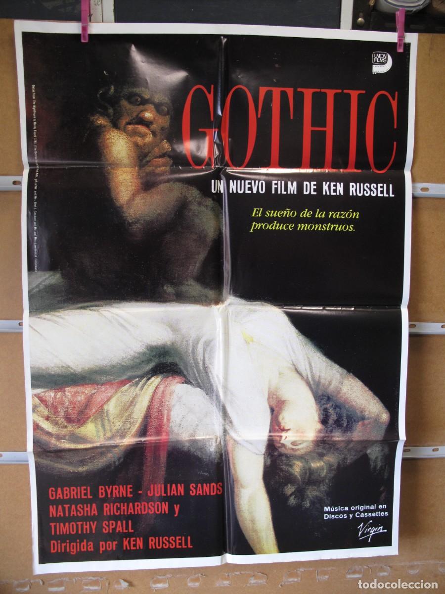 Cine: SU1391 GOTHIC POSTER ORIGINAL - Foto 1