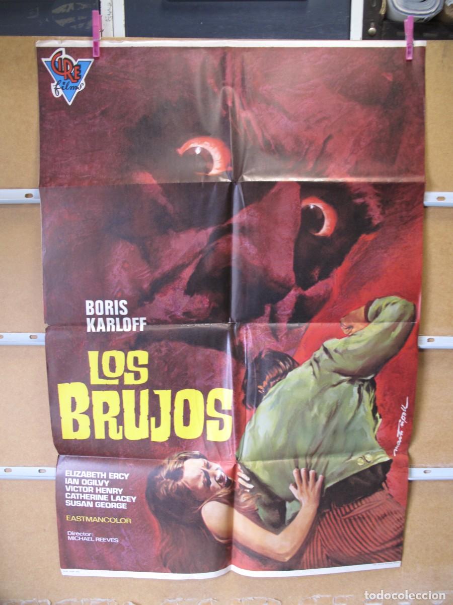 Cine: SU1393 LOS BRUJOS POSTER ORIGINAL - Foto 1