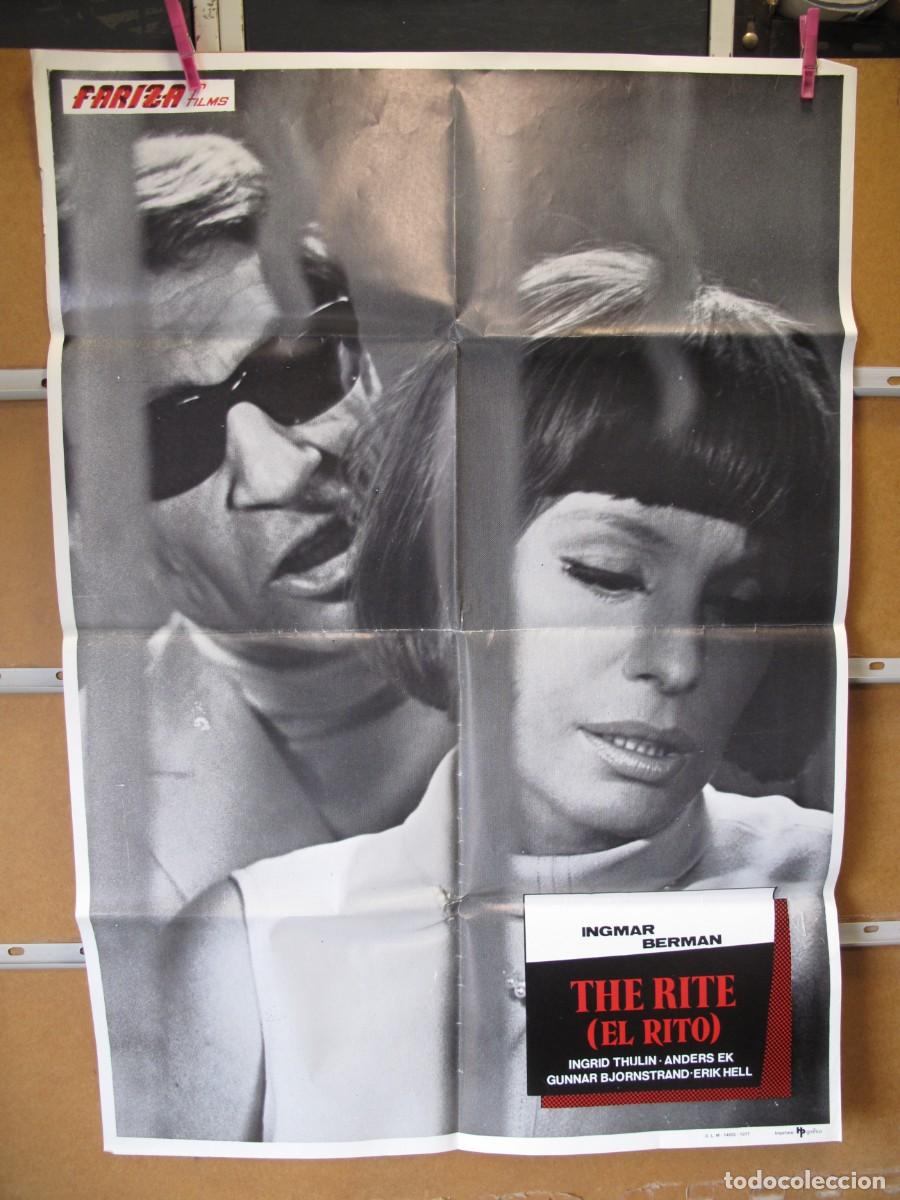 Cine: SU1399 EL RITO POSTER ORIGINAL - Foto 1