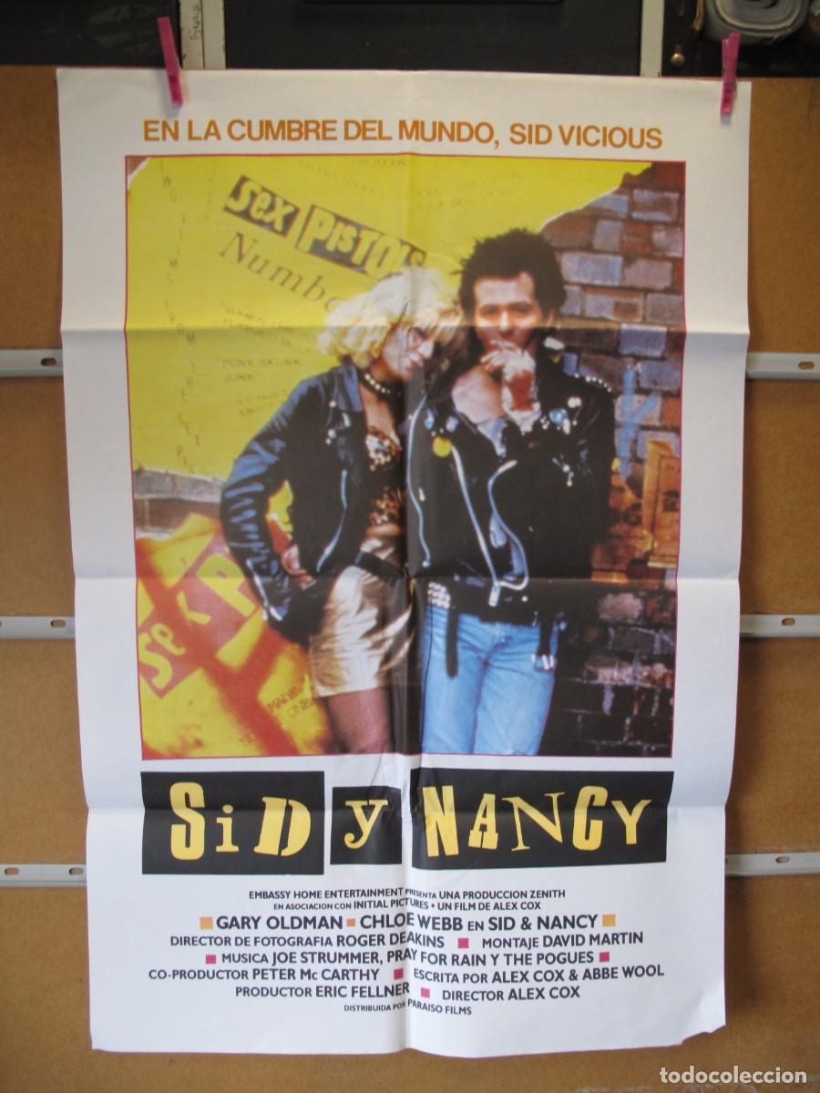 Cine: SU1401 SID Y NANCY POSTER ORIGINAL - Foto 1