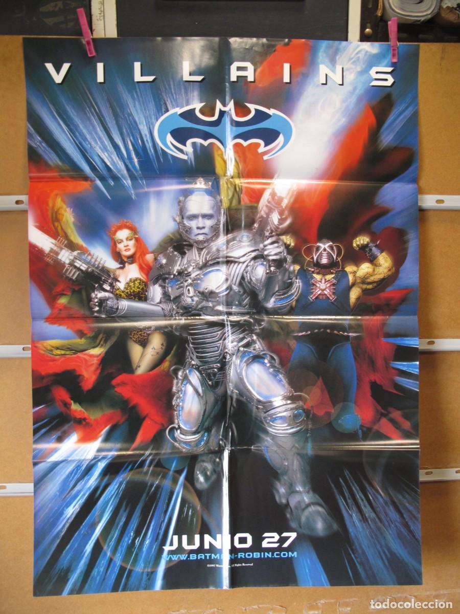 Cine: SU1408 BATMAN Y ROBIN POSTER ORIGINAL - Foto 1